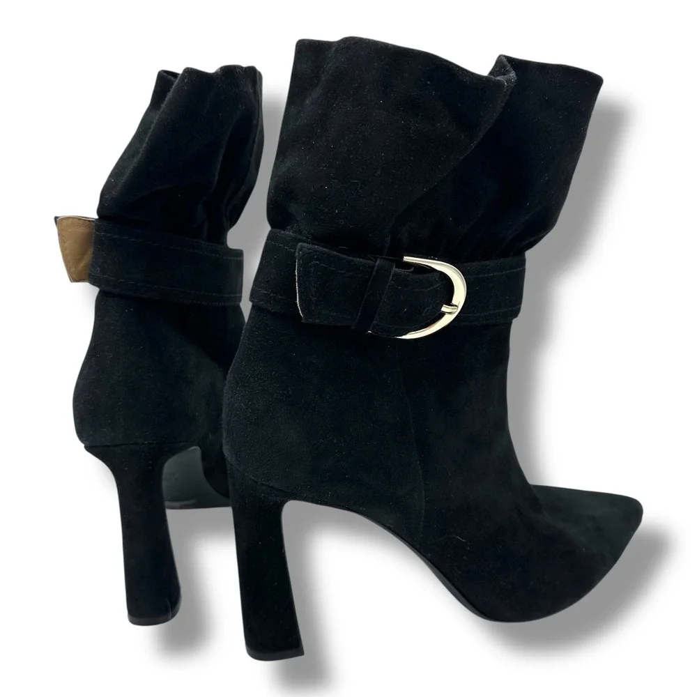 Joie black suede